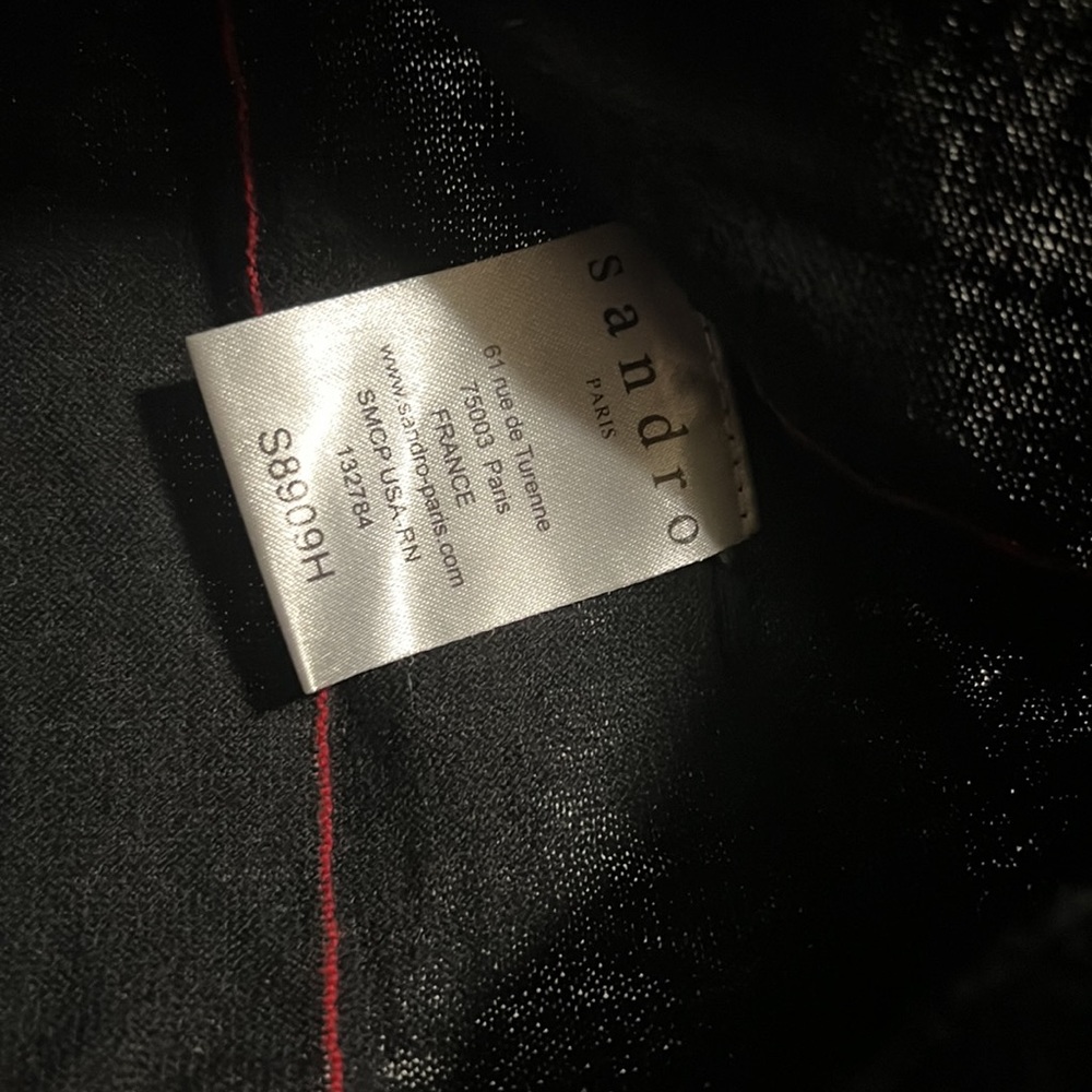 Sandro Wonder Striped Cashmere Sweater - Picture 5 of 6